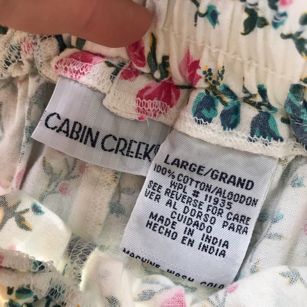 Vintage high waisted floral shorts - Picture 5 of 6